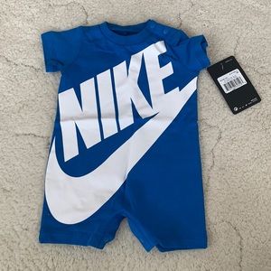 NWT boys 3M Nike romper
